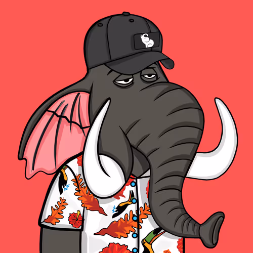 Untamed Elephant #7462