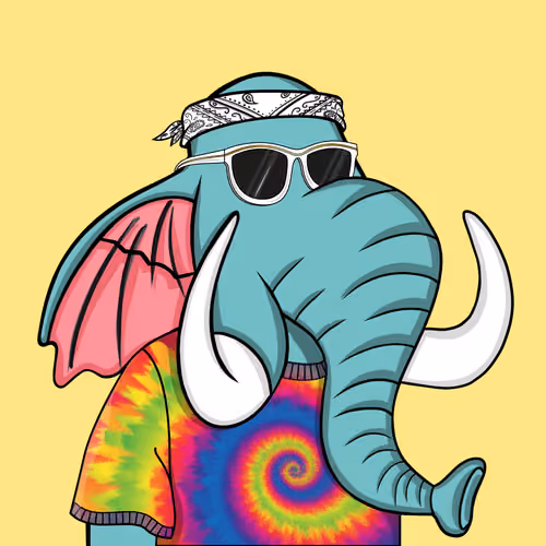Untamed Elephant #3459