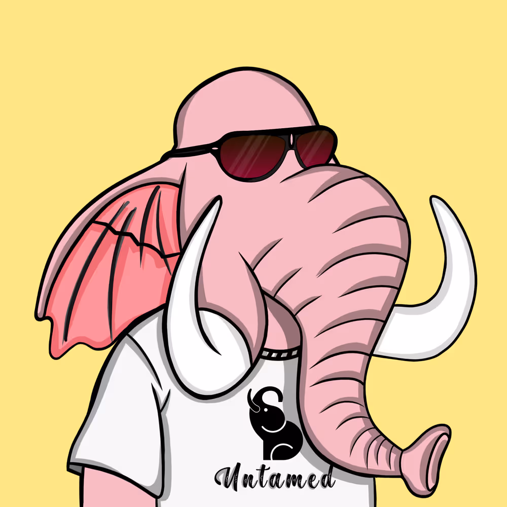 Untamed Elephant #7456