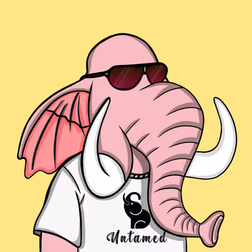 Untamed Elephant #7456