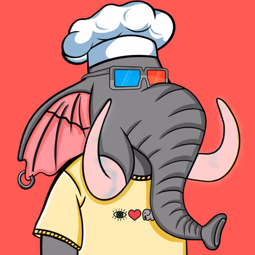 Untamed Elephant #7484