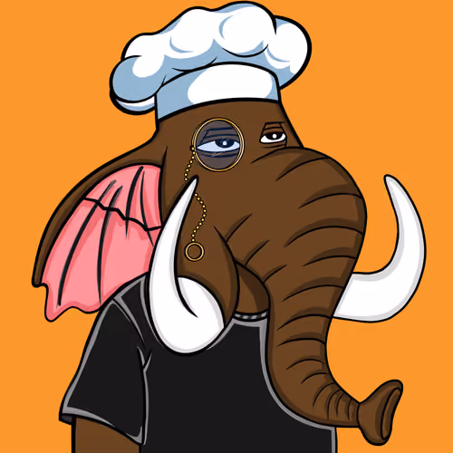 Untamed Elephant #4100