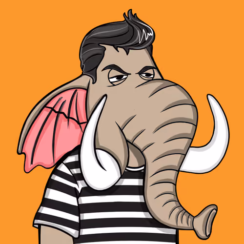 Untamed Elephant #7357