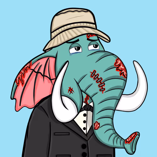 Untamed Elephant #7123