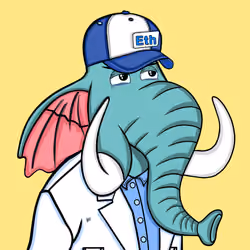 Untamed Elephant #7055