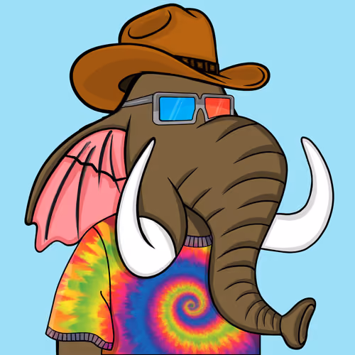 Untamed Elephant #7194