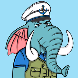 Untamed Elephant #7134