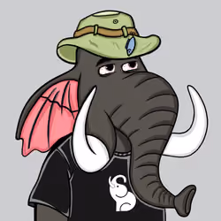 Untamed Elephant #4157