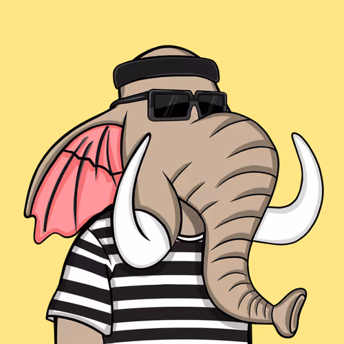 Untamed Elephant #7476