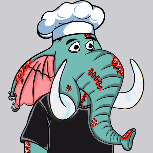 Untamed Elephant #6261