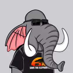 Untamed Elephant #7132