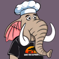 Untamed Elephant #4982