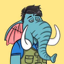 Untamed Elephant #7109