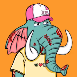 Untamed Elephant #3158