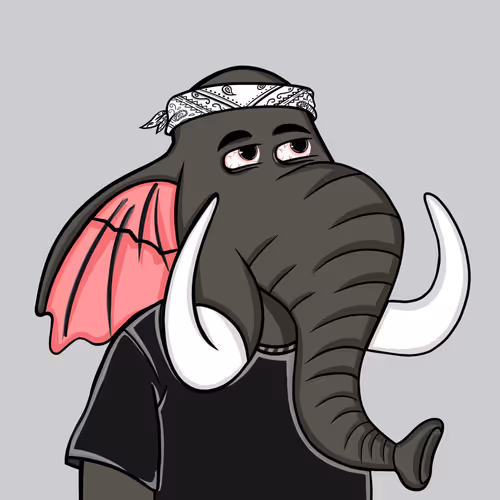 Untamed Elephant #7263