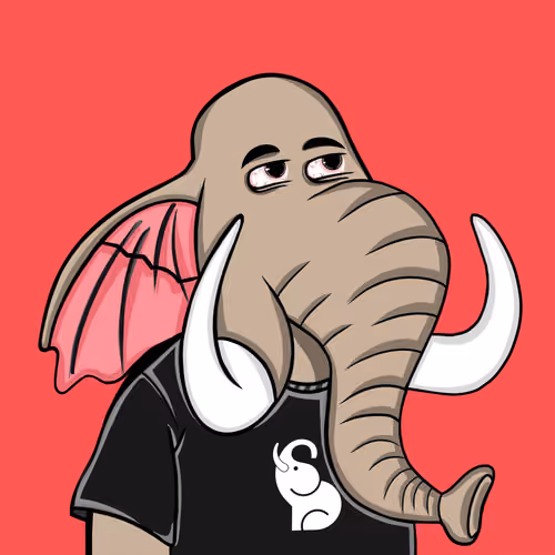 Untamed Elephant #6894
