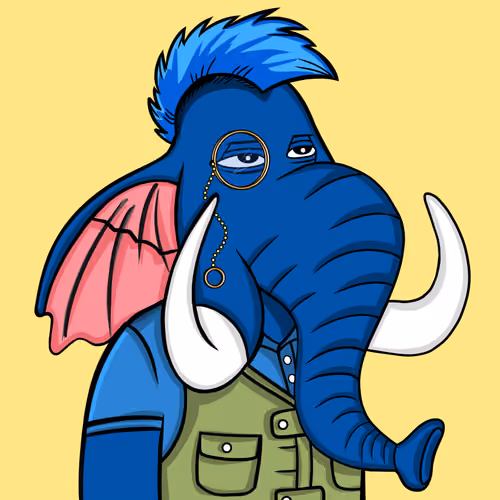Untamed Elephant #7386