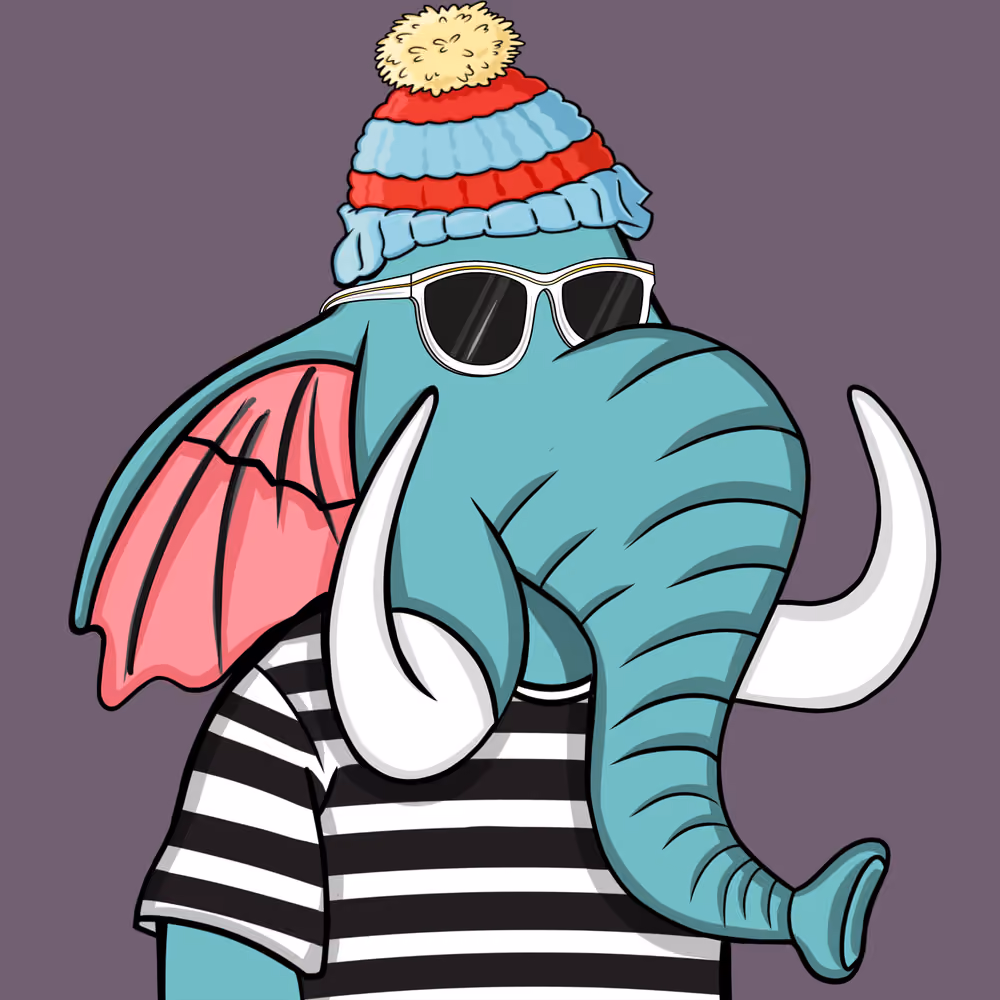 Untamed Elephant #7490