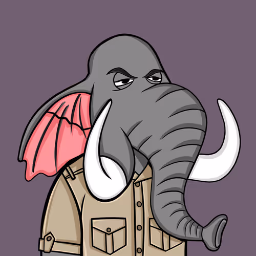 Untamed Elephant #6841