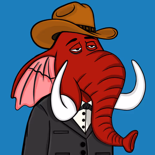 Untamed Elephant #7450