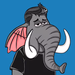 Untamed Elephant #7444