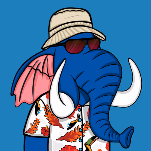 Untamed Elephant #7089