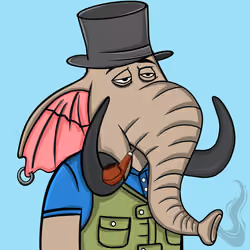 Untamed Elephant #2091