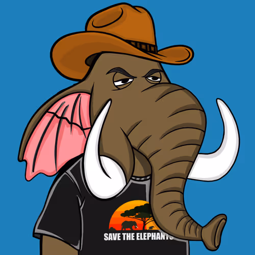 Untamed Elephant #7497
