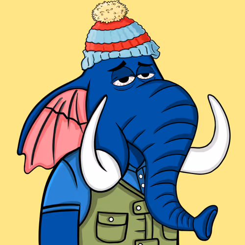 Untamed Elephant #7189