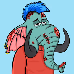 Untamed Elephant #2374