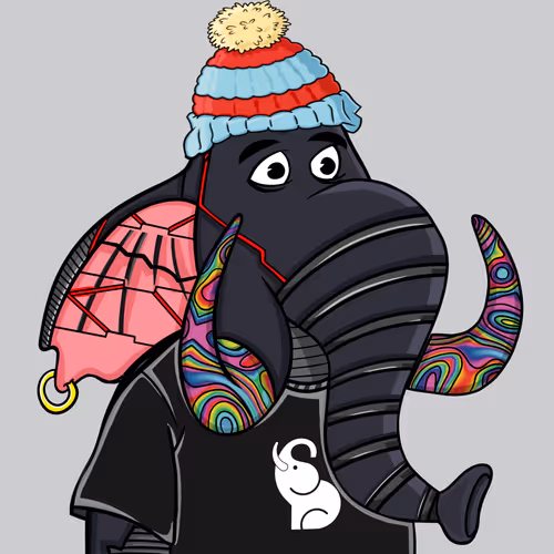 Untamed Elephant #6452