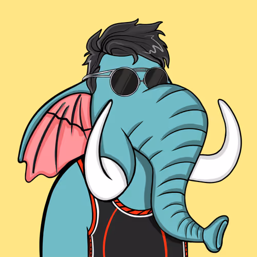 Untamed Elephant #7032