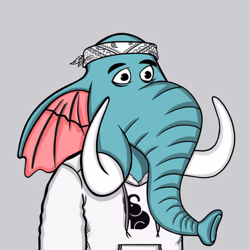 Untamed Elephant #6844