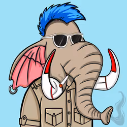 Untamed Elephant #5587