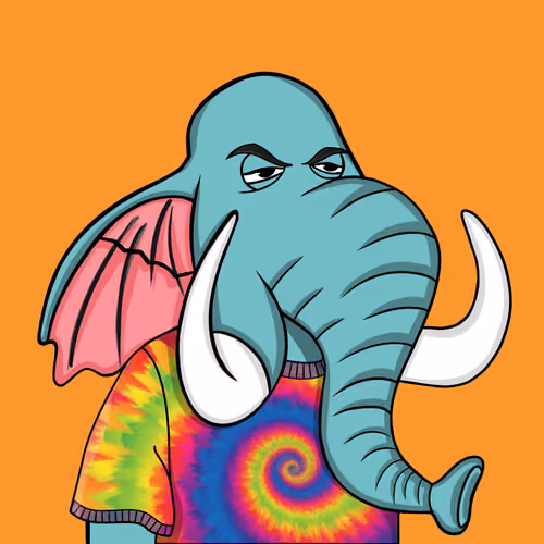 Untamed Elephant #7407