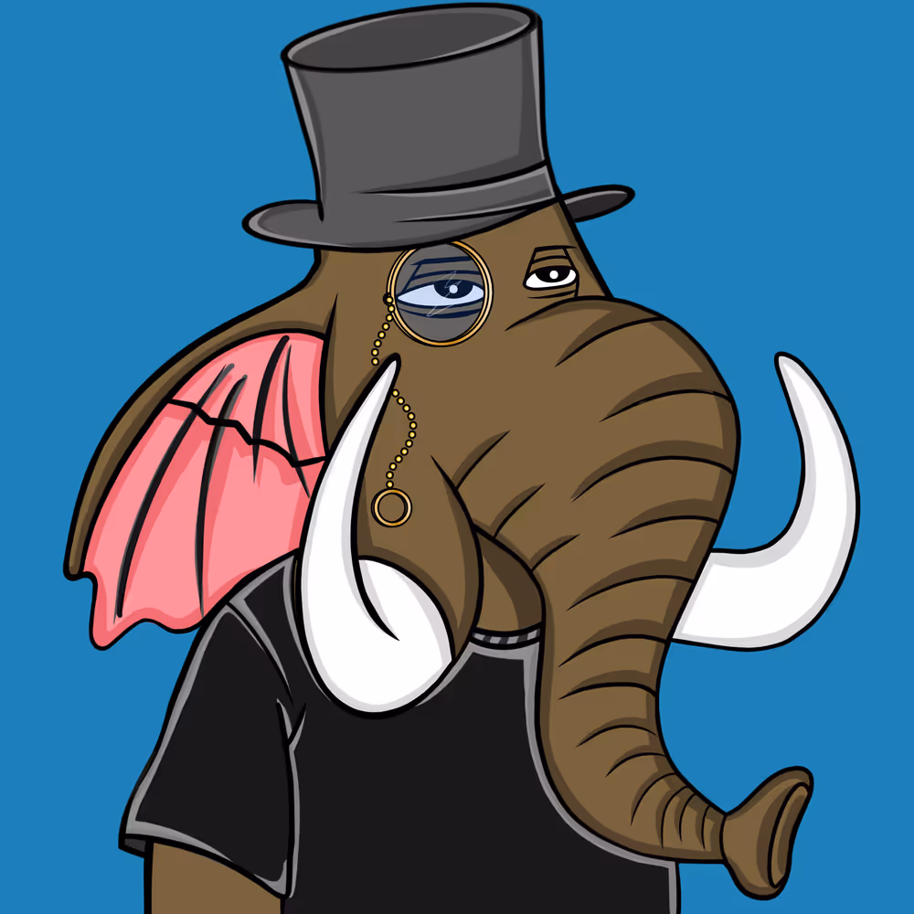 Untamed Elephant #7475