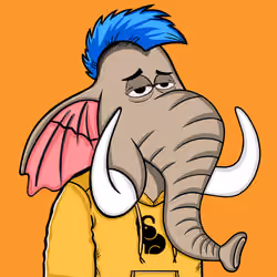 Untamed Elephant #6981