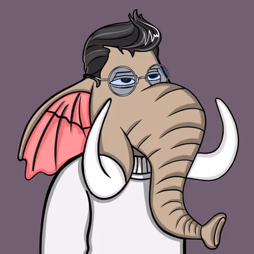 Untamed Elephant #7438