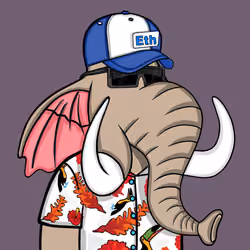 Untamed Elephant #7009