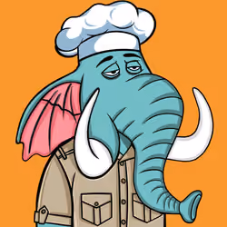 Untamed Elephant #6595