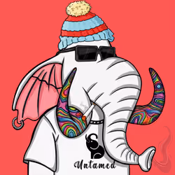 Untamed Elephant #4106