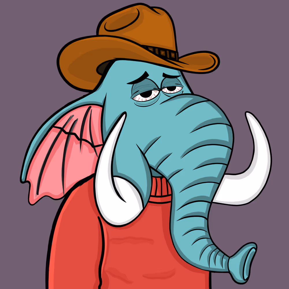Untamed Elephant #7478