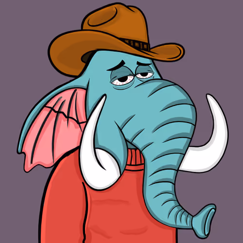 Untamed Elephant #7478