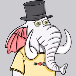 Untamed Elephant #3434