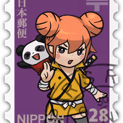 Ninja Stamp #028 シャオラン - Xiaolan