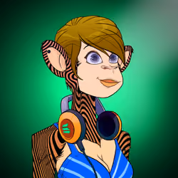 Degen Lady Ape #3351