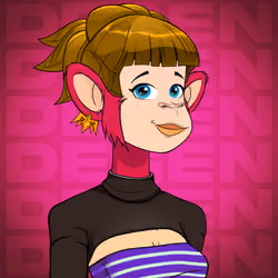 Degen Lady Ape #3447