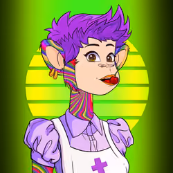 Degen Lady Ape #3449