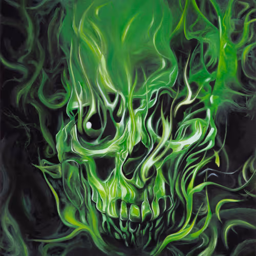 Kauai Walmart Green Skull 5