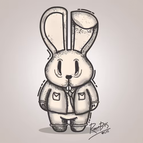 Rarebit #135 - Alternate Vintage Bunny